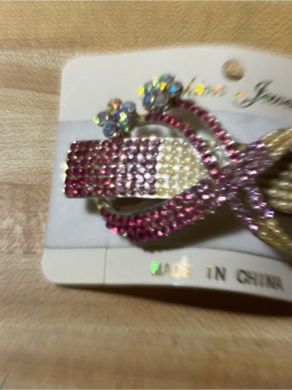 Fashion Jewelry Twisted Hair Clip - Picture 2 of 7